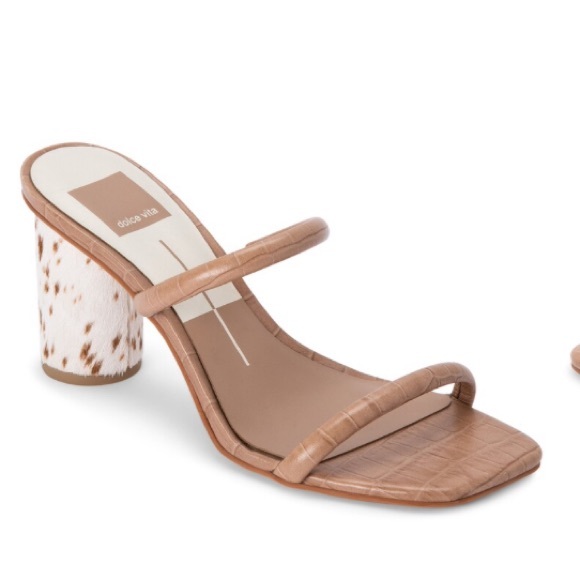 NWOT Dolce Vita - Noles City Slide Sandal Animal Print Size 10 - Picture 2 of 15